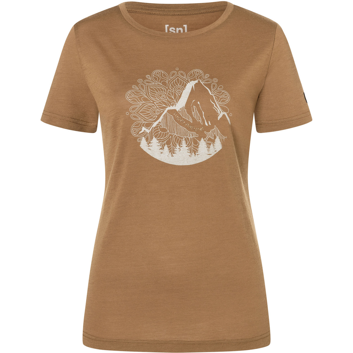 foto del prodotto super.natural donna maglia a manica corta mountain mandala tree