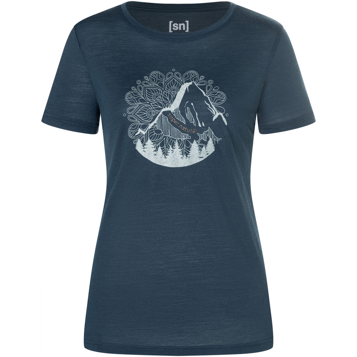 foto del prodotto super.natural donna maglia a manica corta mountain mandala tree