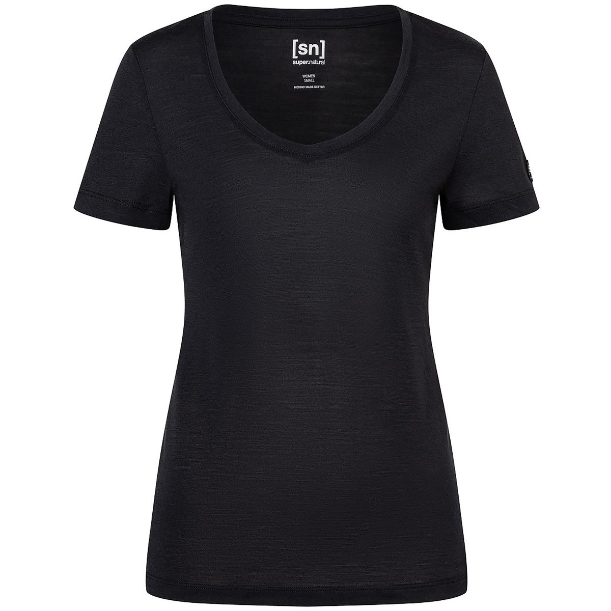 foto del prodotto super.natural donna maglia a manica corta sierra140 v neck