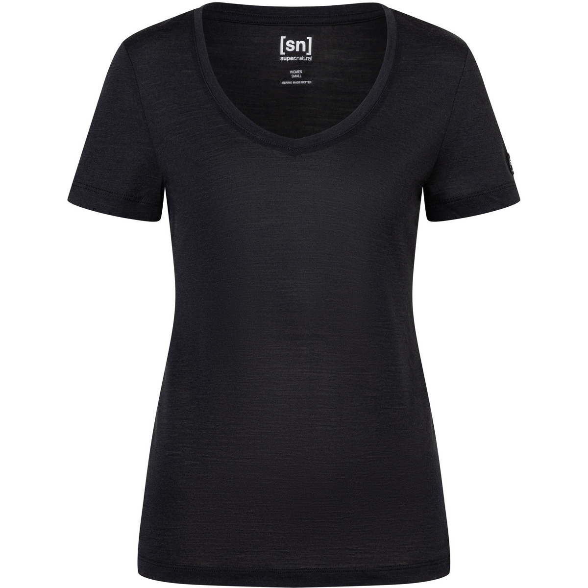foto del prodotto super.natural donna maglia a manica corta sierra140 v neck
