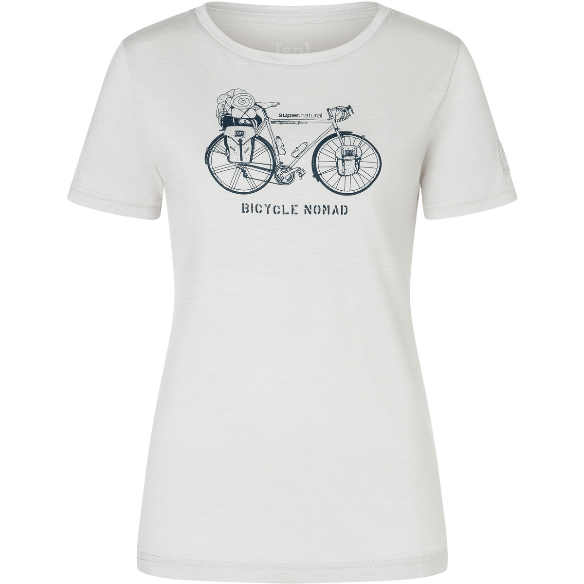 foto del prodotto super.natural donna maglietta bicycle nomad bio j