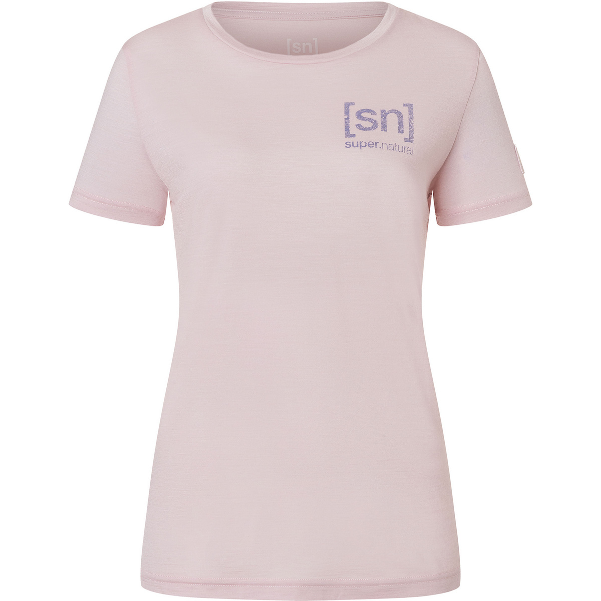 foto del prodotto super.natural donna maglietta logo lines bio j