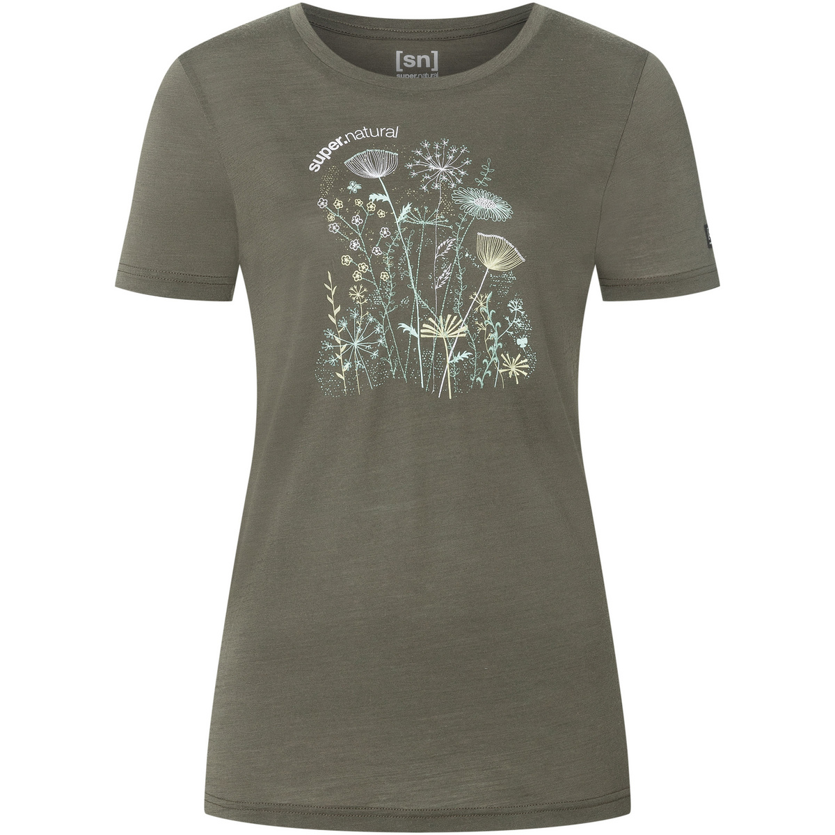 foto del prodotto super.natural donna maglietta rock flowers