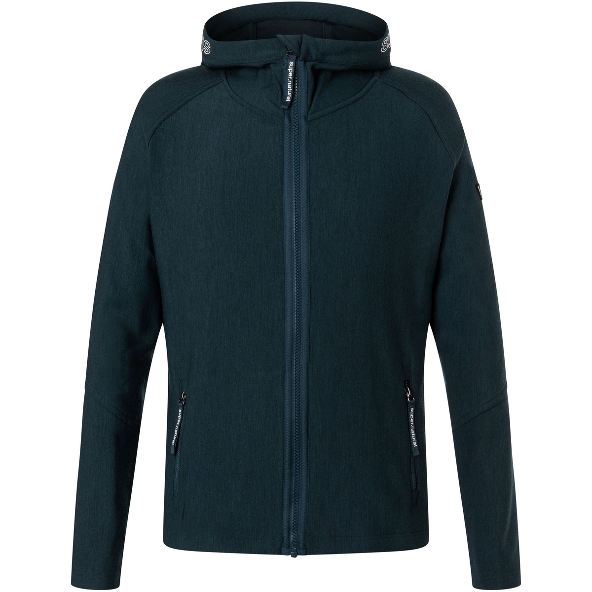 foto del prodotto super.natural uomo giacca con cappuccio e zip alpine active
