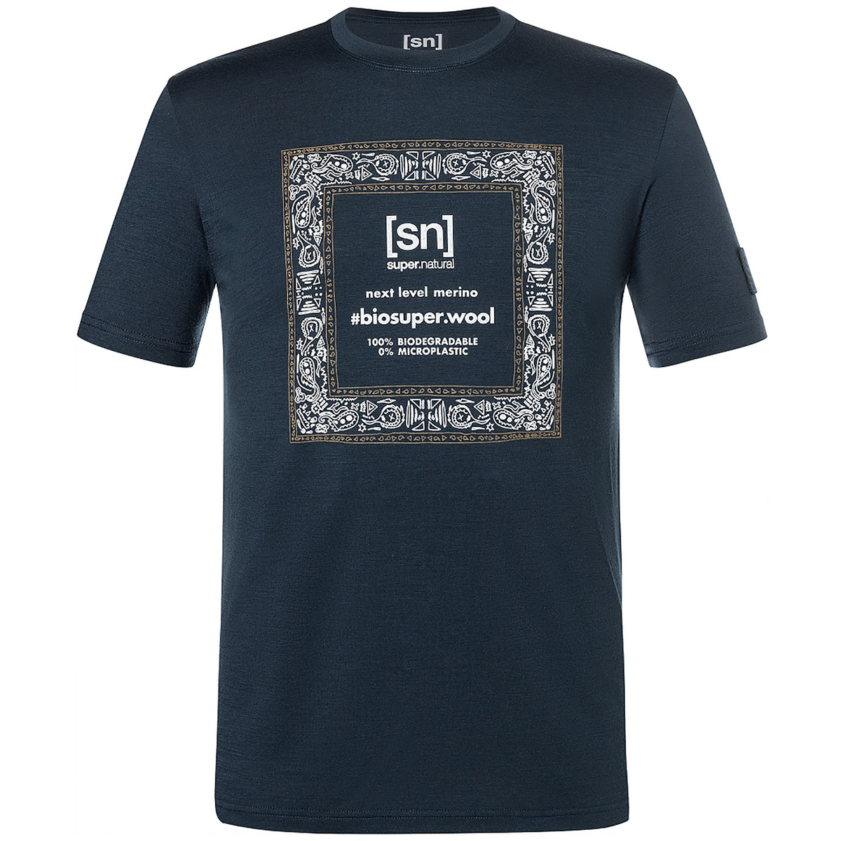 foto del prodotto super.natural uomo maglietta bandana bio j