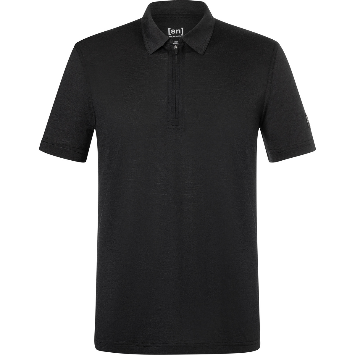 foto del prodotto super.natural uomo maglietta zip polo