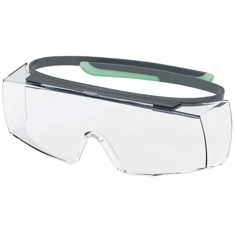 foto del prodotto super otg planet 9169295 occhiali di protezione incl. protezione raggi uv grigio, verde en 166 2001 uvex