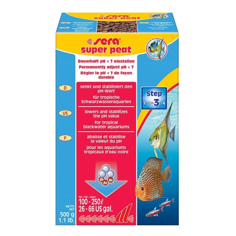 foto del prodotto super peat torba in granuli 500gr sera