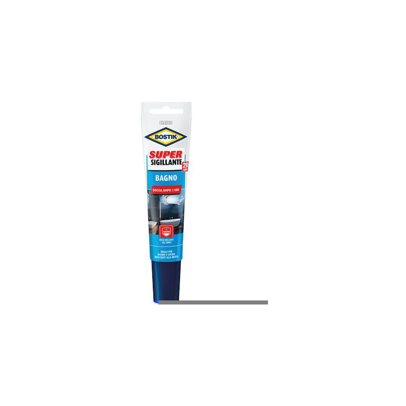 foto del prodotto super sigillante bagno bianco ml 150 bostik