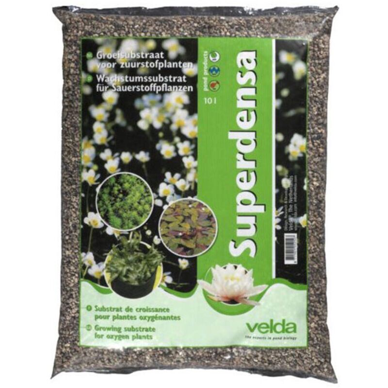 foto del prodotto superdensa 10l substrato fertile per laghetto specifico per piante sommerse velda