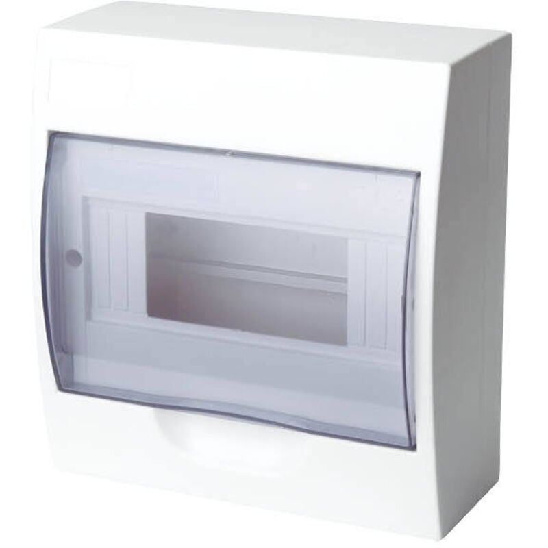 foto del prodotto superficie quadro elettrico 8 moduli trasparente