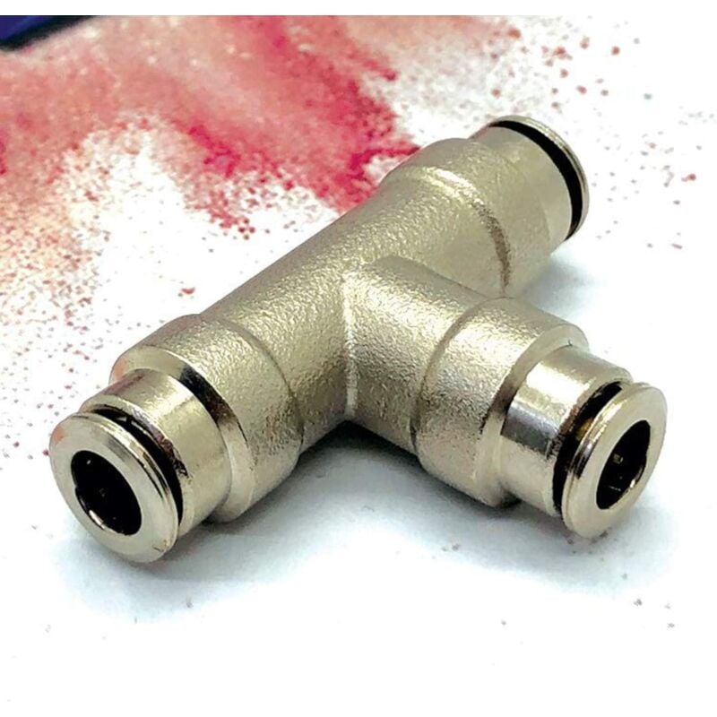 foto del prodotto superfog sf1002 5 t automatici a bocche uguali per tubo di nebulizzazione da 1 4 di diametro, 5 unit 