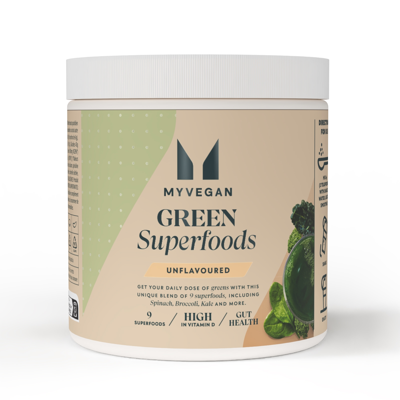 foto del prodotto superfood a base di spirulina 50porzioni senza aroma
