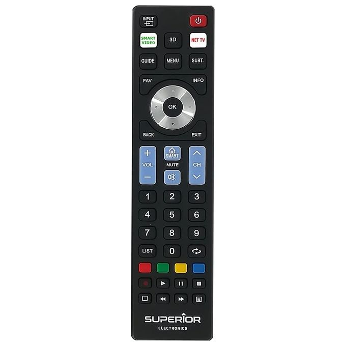 foto del prodotto superior telecomando ready 5 smart per tv samsung-lg-panasonic-sony e philips