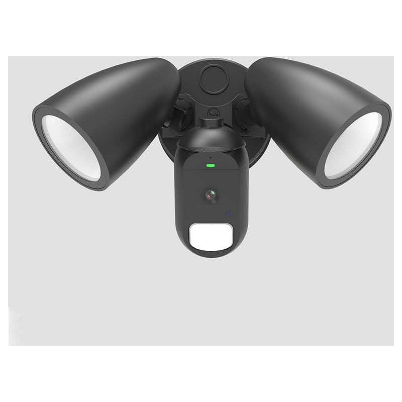 foto del prodotto superled led 2x12w proiettore con detector opaque diffusore con sorveglianza macchina fotografica