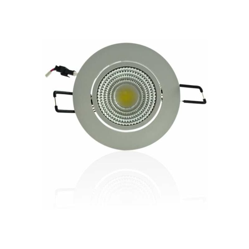 foto del prodotto superled plafoniera led bianca da incasso dimmerabile 5w cob blanc du jour 6000k
