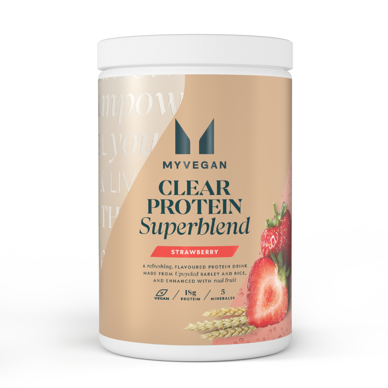 foto del prodotto supermiscela clear protein 20porzioni fragola