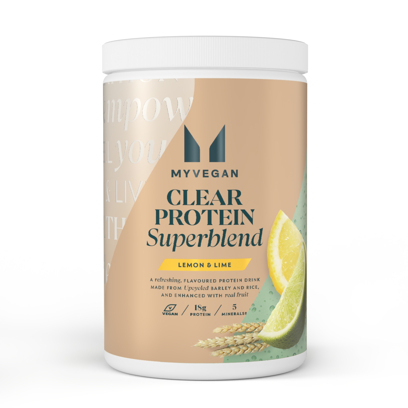foto del prodotto supermiscela clear protein 20porzioni limone e lime