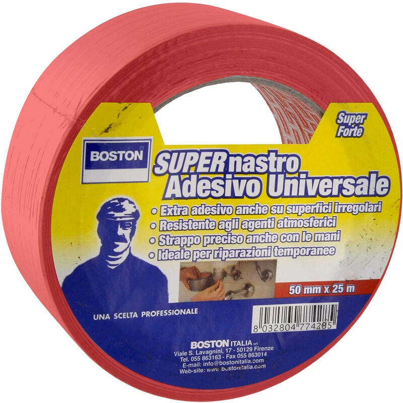 foto del prodotto supernastro universale rosso mm50xm25