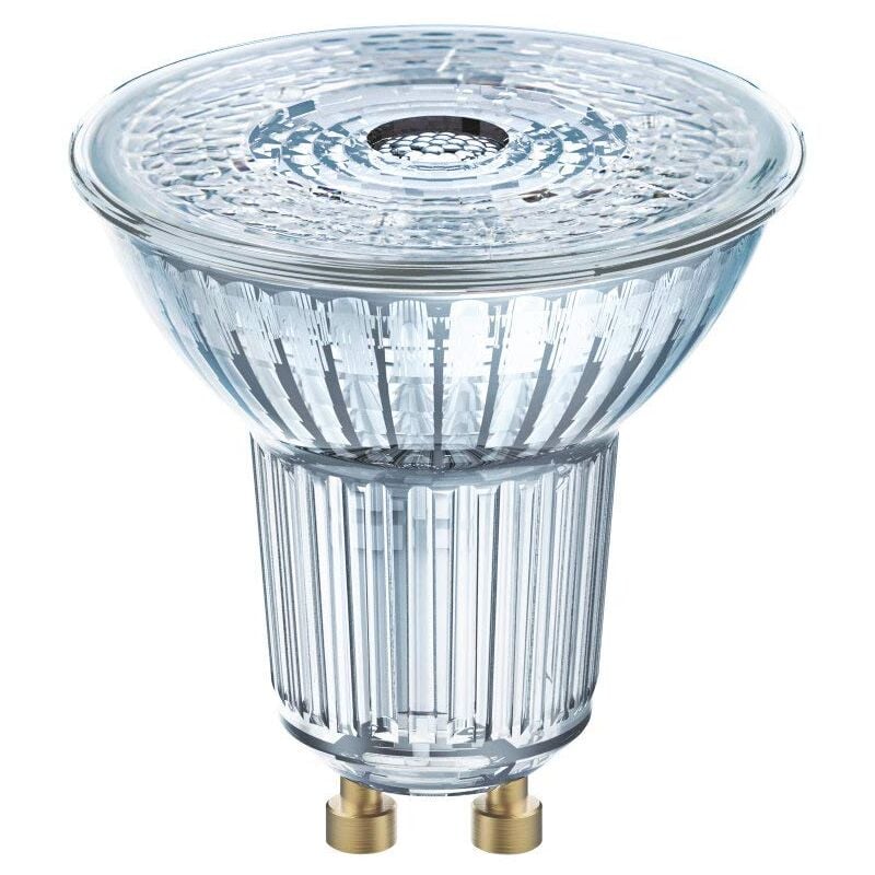 foto del prodotto superstar par16 spot led, attacco gu10, bianco caldo, 2700 k, 4.50 w equivalente a 50 w, three step dim par16, chiaro, taglia unica osram