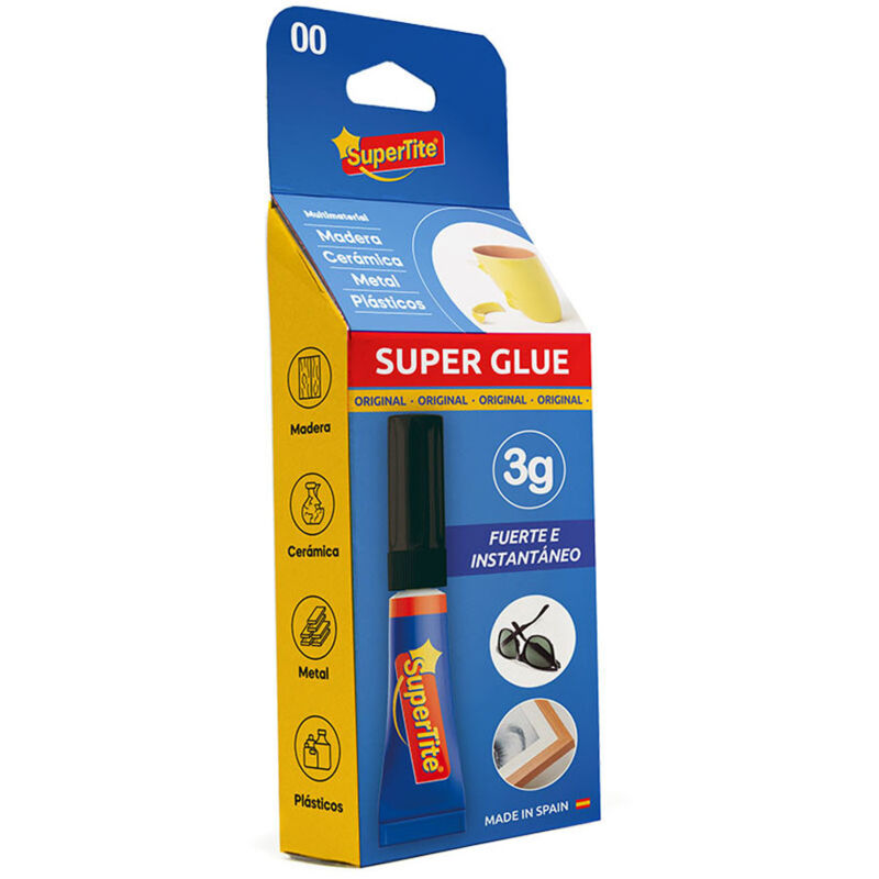 foto del prodotto supertite adesivo istantaneo 3g multi materiali trasparente