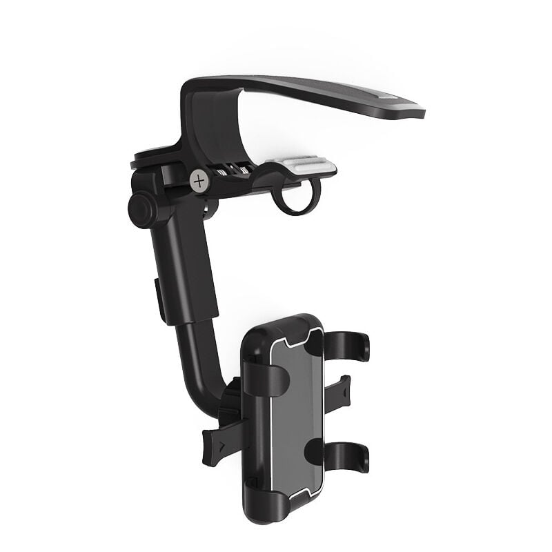 foto del prodotto support universel de t l phone pare-soleil de voiture, rotation de 360 degr s, clip de support de navigation automobile, accessoire de support de