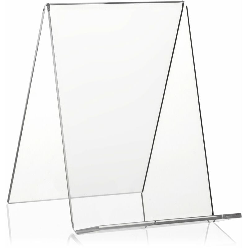 foto del prodotto supporti per libri, espositori per libri come portaprodotti ed espositori inclinati in formato din a6 in plexiglas originale.