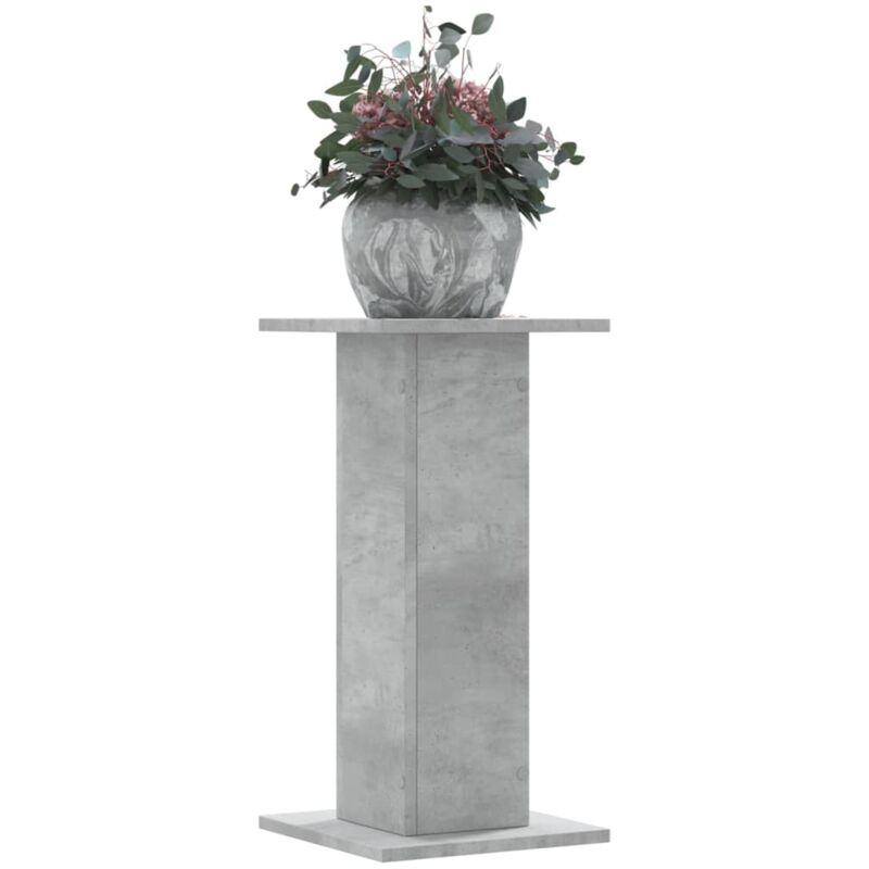 foto del prodotto supporti per piante 2 pz grigio cemento 30x30x60 cm truciolato vidaxl