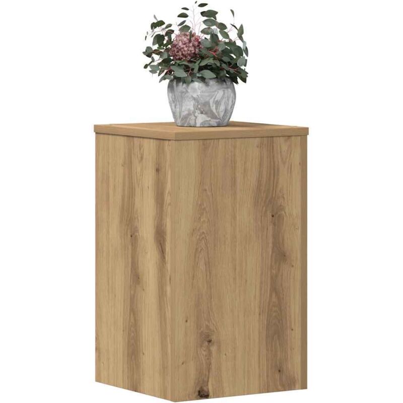 foto del prodotto supporti per piante 2 pz rovere 30x30x50 cm in multistrato vidaxl