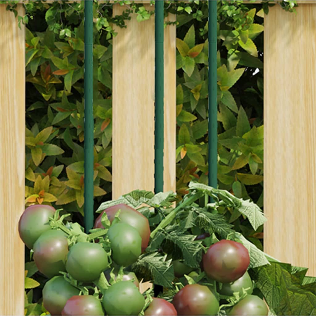 foto del prodotto supporti per piante da giardino 30 pz verde 180 cm acciaiocod mxl 110985