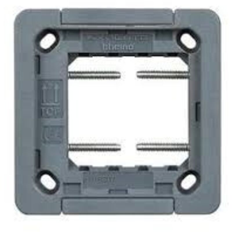 foto del prodotto supporto 2m per placche ellittiche/rettangolari axolute ( bticino cod. h4702w )