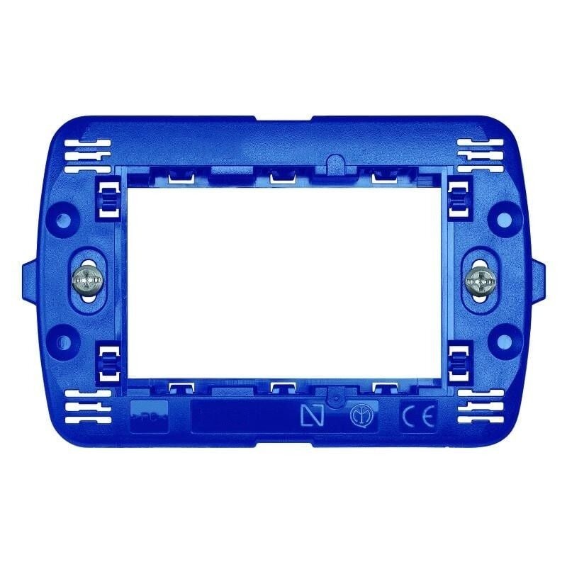foto del prodotto supporto 3 4 7 posti placche compatibili bticino living international e light 3 posti