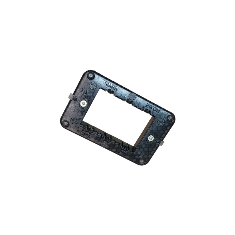 foto del prodotto supporto 3 moduli con viti serie eikon viw20613 compatibile frutti bticino