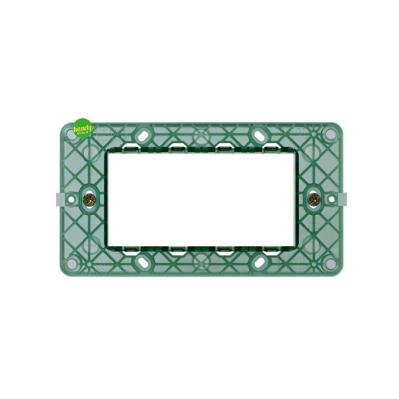 foto del prodotto supporto 4 moduli vimar plana