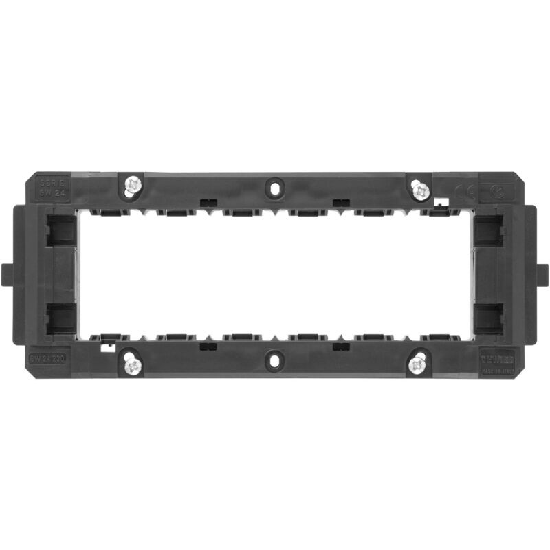 foto del prodotto supporto 6 posti placche top system virna classic system gewiss gw24230
