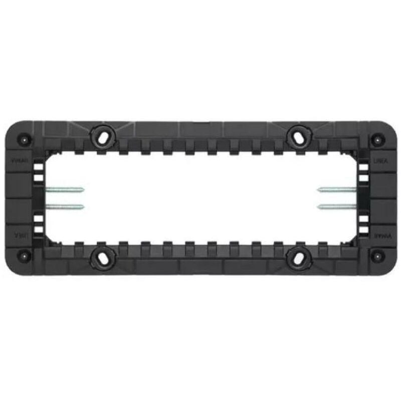 foto del prodotto supporto 7 moduli vimar linea con viti-30617