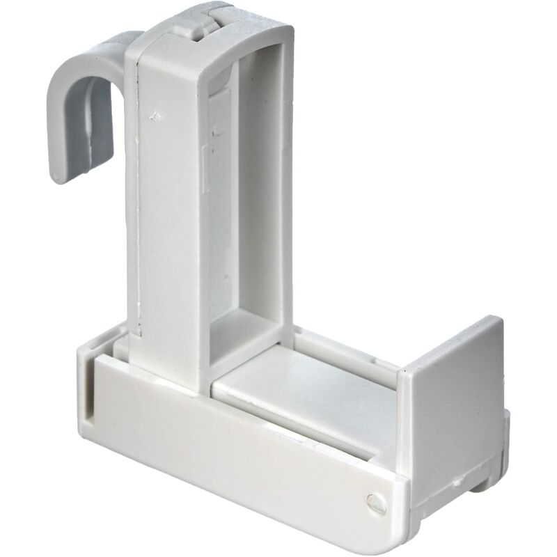 foto del prodotto supporto a clip per asta da tenda, bianco, 0.1, 2 unit gardinia