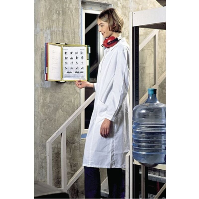 foto del prodotto supporto a muro per cartellette trasparenti set - tarifold