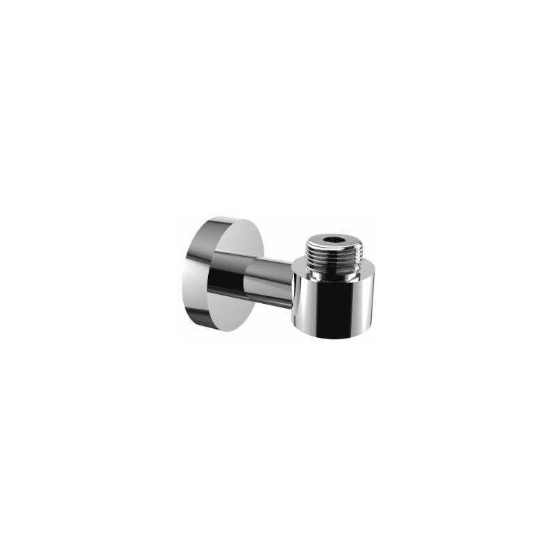 foto del prodotto supporto a muro tondo con presa acqua zcol841cr cromo