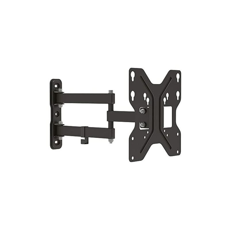foto del prodotto supporto a parete per tv digitus per schermi fino a circa 42 di diagonale, orientabile di 180 , fino a 30 kg, inclinabile di 15 , nero