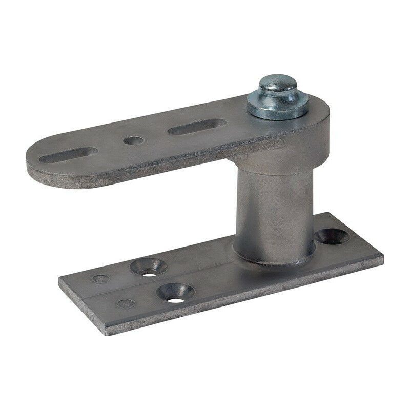 foto del prodotto supporto a pavimento 8551 per porte a battente, montaggio laterale h.57mm