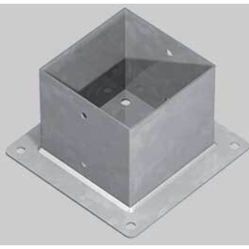 foto del prodotto supporto a pavimento per travi tg20 mm 71x71x150h - base 150 mm