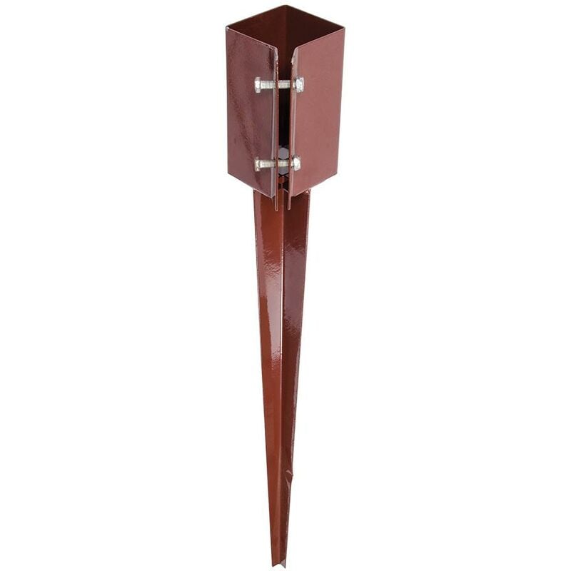 foto del prodotto supporto a picchetto per pali 75 x 75 x 750 mm