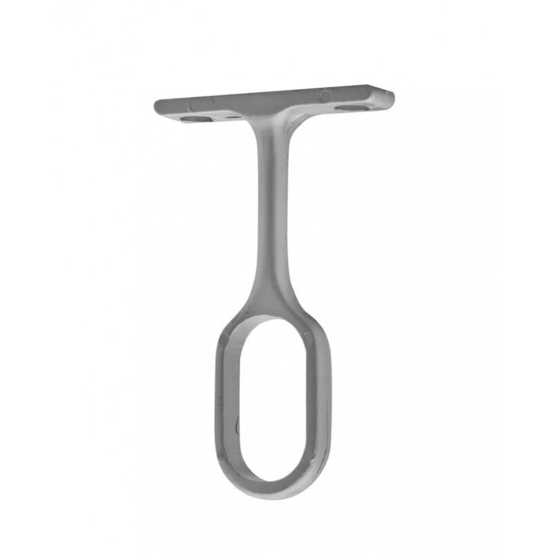 foto del prodotto supporto a soffitto per armadio ovale fisso, zinco cromato