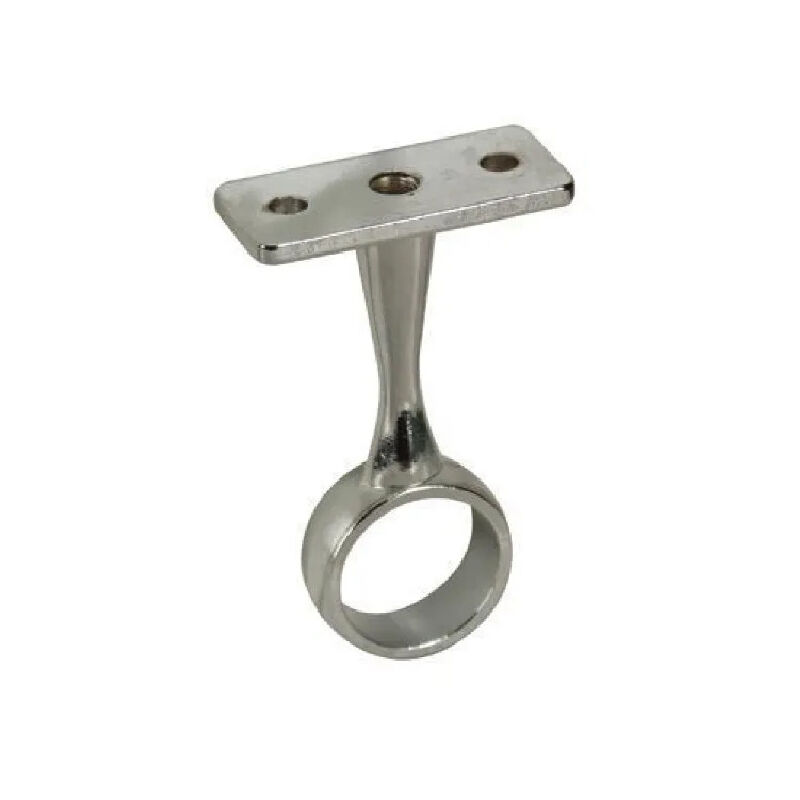 foto del prodotto supporto a soffitto rotondo per armadio diametro 25, zinco cromato