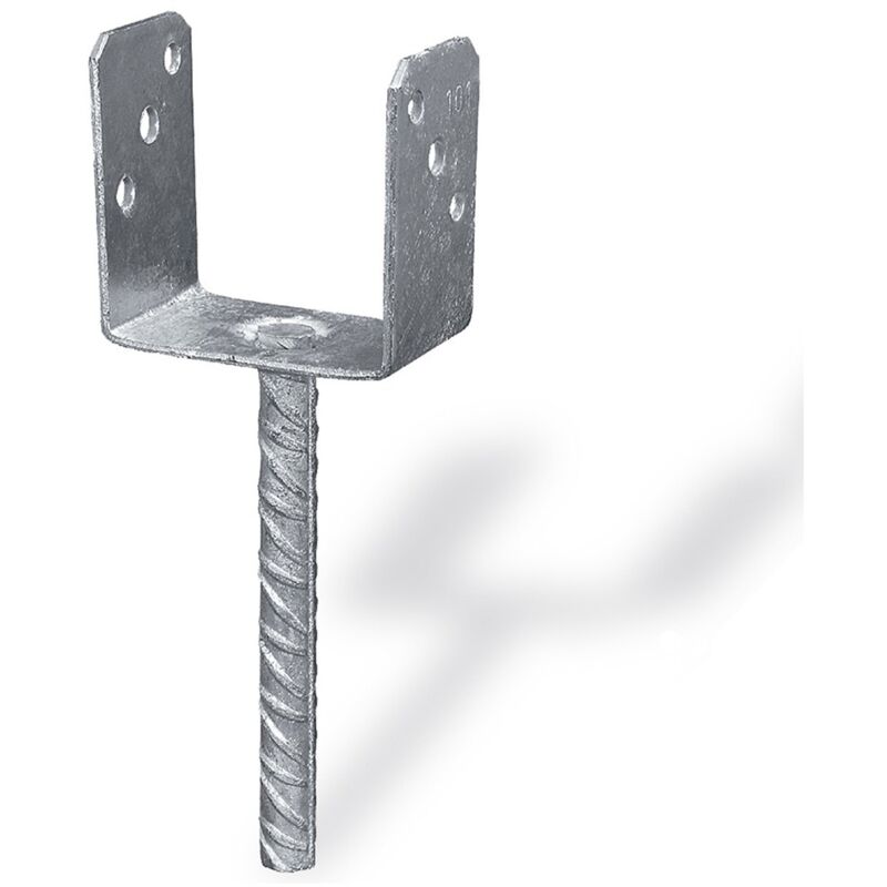 foto del prodotto supporto a u per pali 91 x 65 x 105 x 200 mm.