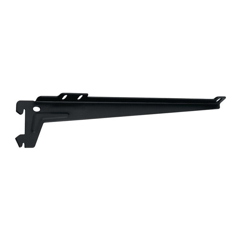 foto del prodotto supporto angolare 10300 l.380mm p.bracket 55kg sta nero