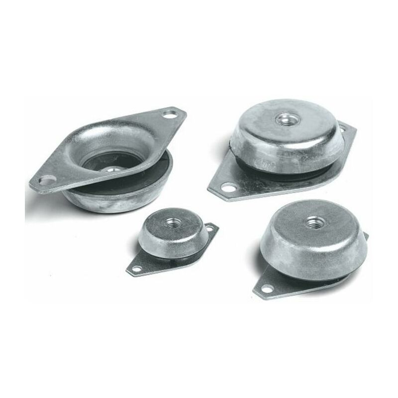 foto del prodotto supporto antivibrante a campana 62x30mm con filetto m10