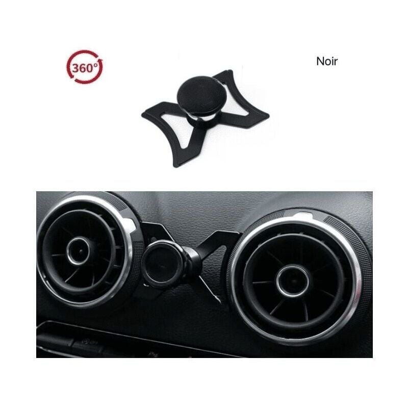 foto del prodotto supporto audi a3 s3 rs3 8v 2012 2016 supporto audi a3 s3 rs3 8v 2012 2016 accessori auto, noir 