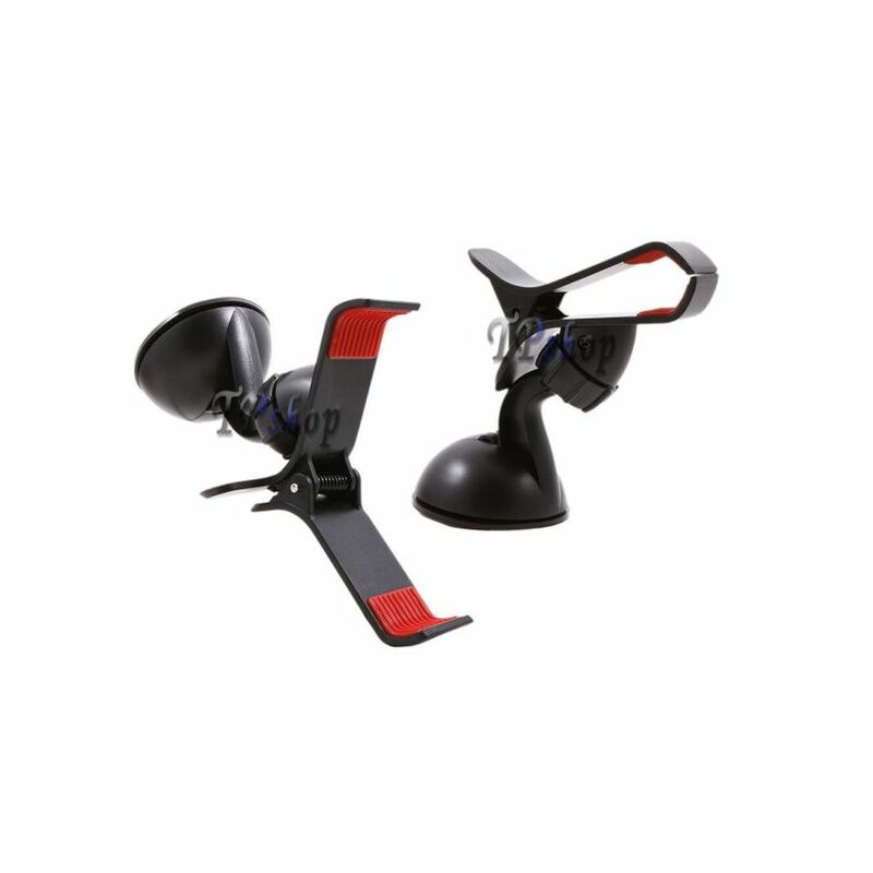 foto del prodotto supporto auto universale ventosa a pinza per smartphone iphone htc samsung